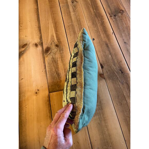 Pat Yuille Oh Christmas Tree Pillow Tapestry 15” Square Vintage Christmas - Picture 5 of 7